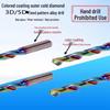 Jundingying 5D Colorful Coated Integral Alloy Drill Bit
