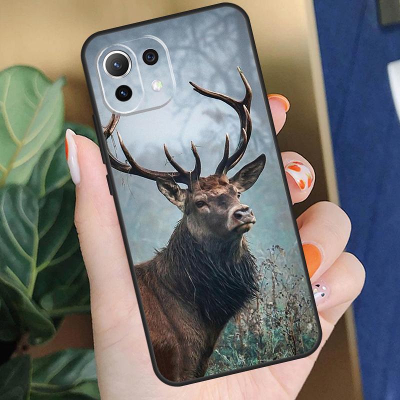 Deer Case For Xiaomi 15 14 Ultra 13T 14T 15T Pro 17 Pro Max POCO X7 X5 X6 F5 F6 F7 F8 Pro Coque