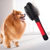 Dog Hair Comb Exquisite Hand Held Double-sided Pet Grooming Brush for Household