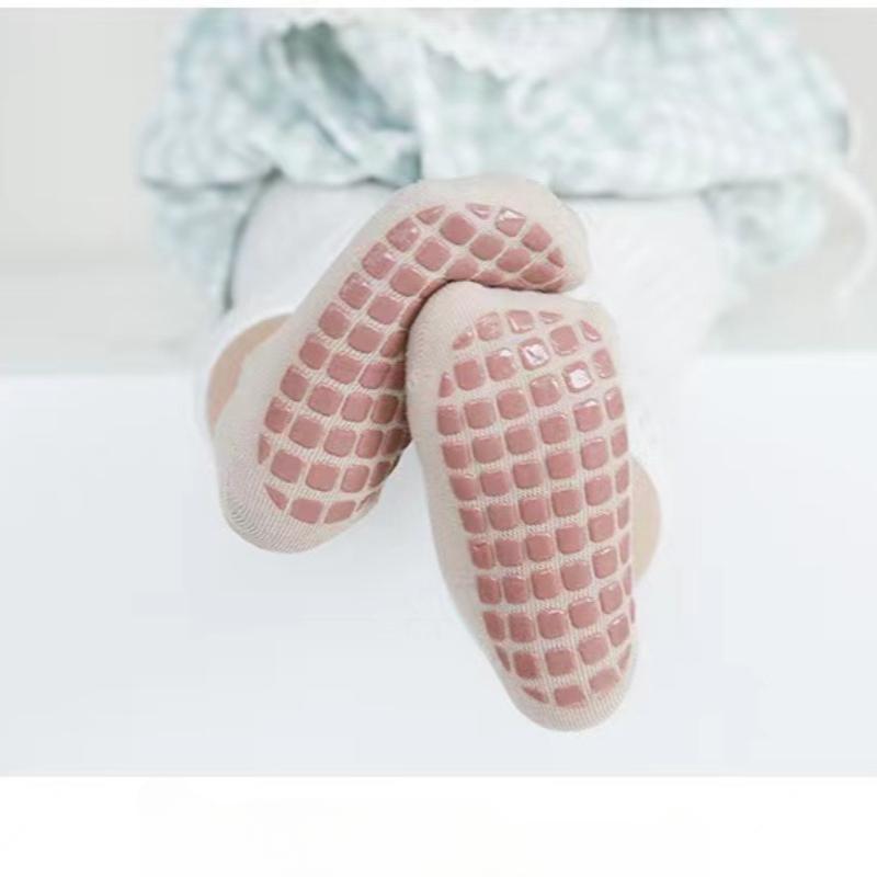 1 Pairs Infant Baby Slipper Socks Cartoon Sock Panel for Toddler Baby Spring Summer Thin Non-slip Sole Floor Sock for Kids