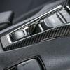 Carbon Fiber Look Gear Shift Box Knob Panel Cover Trim For 2017-23 Chevy Camaro