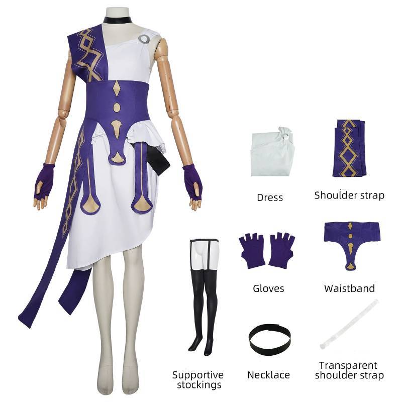 Costume Cosplay Tine Chelc di Fate Strange Fake Per Role Play Anime Con Tessuto Morbido