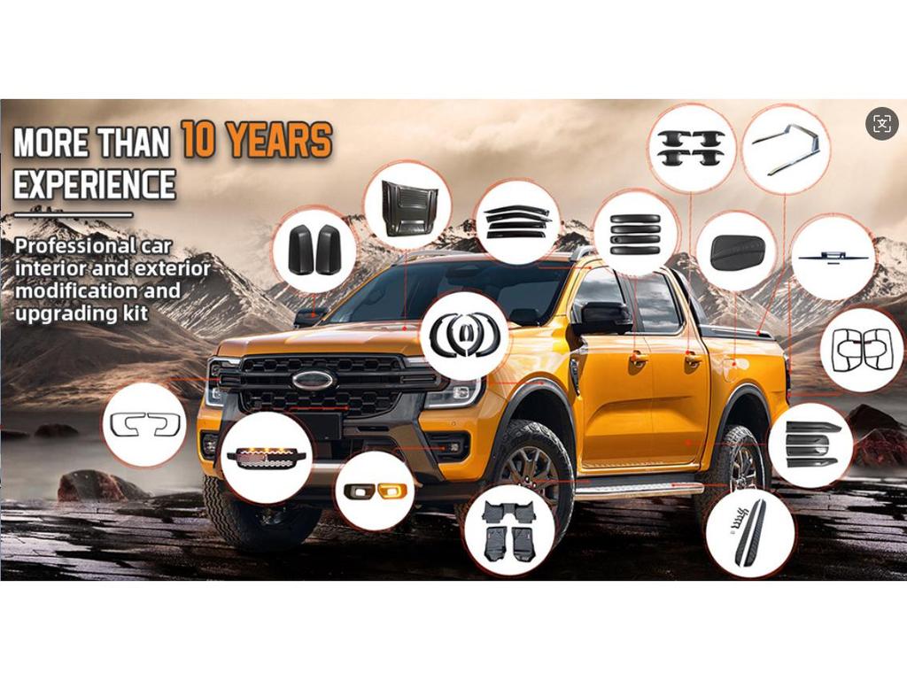 2023 Ford Ranger T9 Organizer Pudełko na drobiazgi do wnętrza