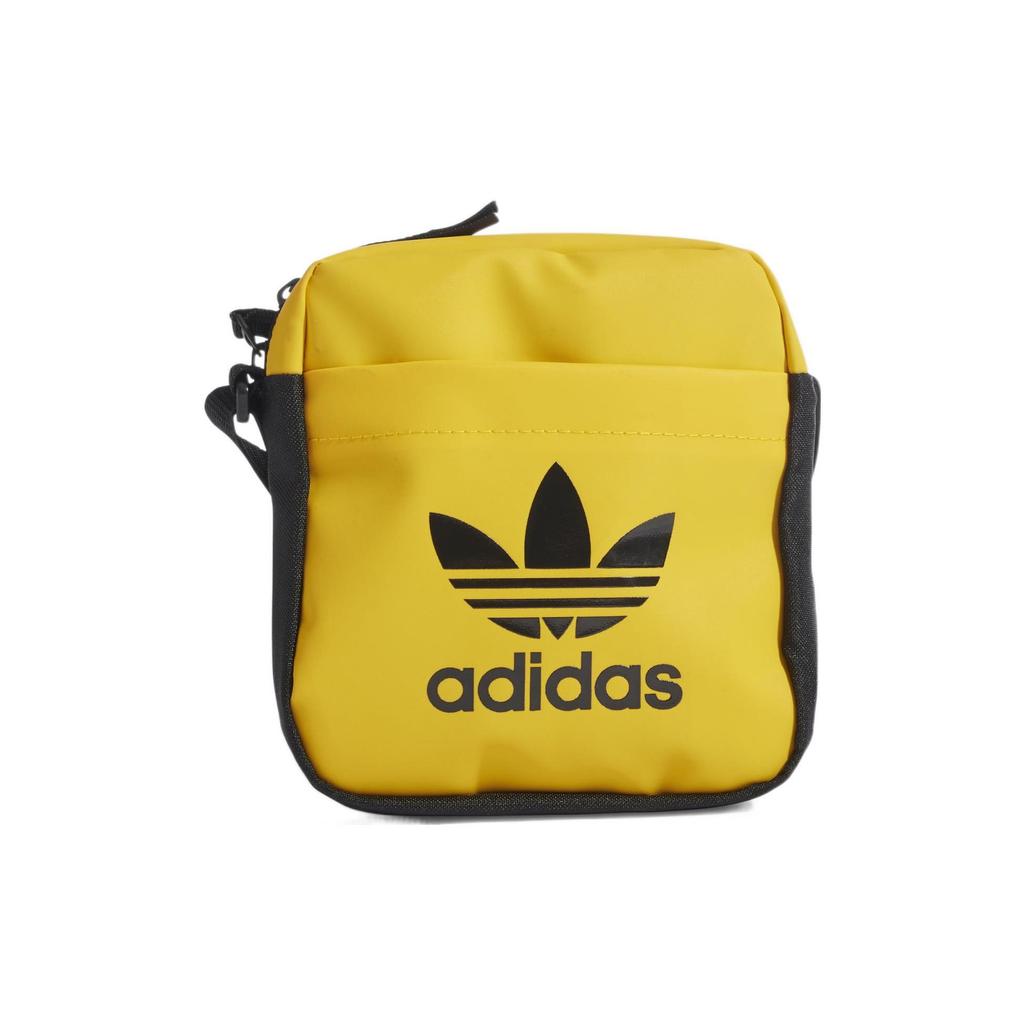 Adidas Originals Sports Fashion Polyester Shoulder Crossbody Bag Unisex Bags Yellow HD7189