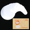 200Pcs Seal Cap Lining Tamper Resistant Pet Electromagnetic Aluminum Foil Induction Gasket For Cosmetic Jar Bottle Pot 20Mm-82Mm