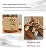 Zao Mo Good Companion Omamori Keychain: Cute Artistic Metal Pendant in 6 Styles.