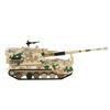 1:87 Diecast Army Howitzer Tank Vehicle Model for Home Office Decoratives