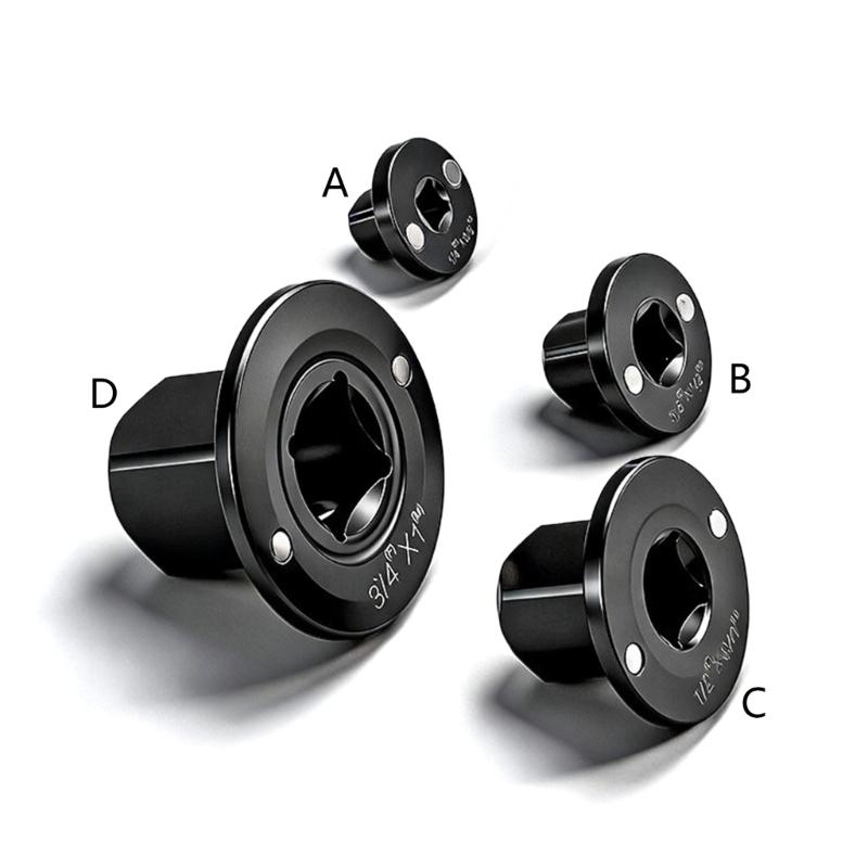 Chrome Steel Socket Adapter Kit Feature Magnetic Connection Design For Enhancing Safety During Heavy Duty Maintenance Tasks
