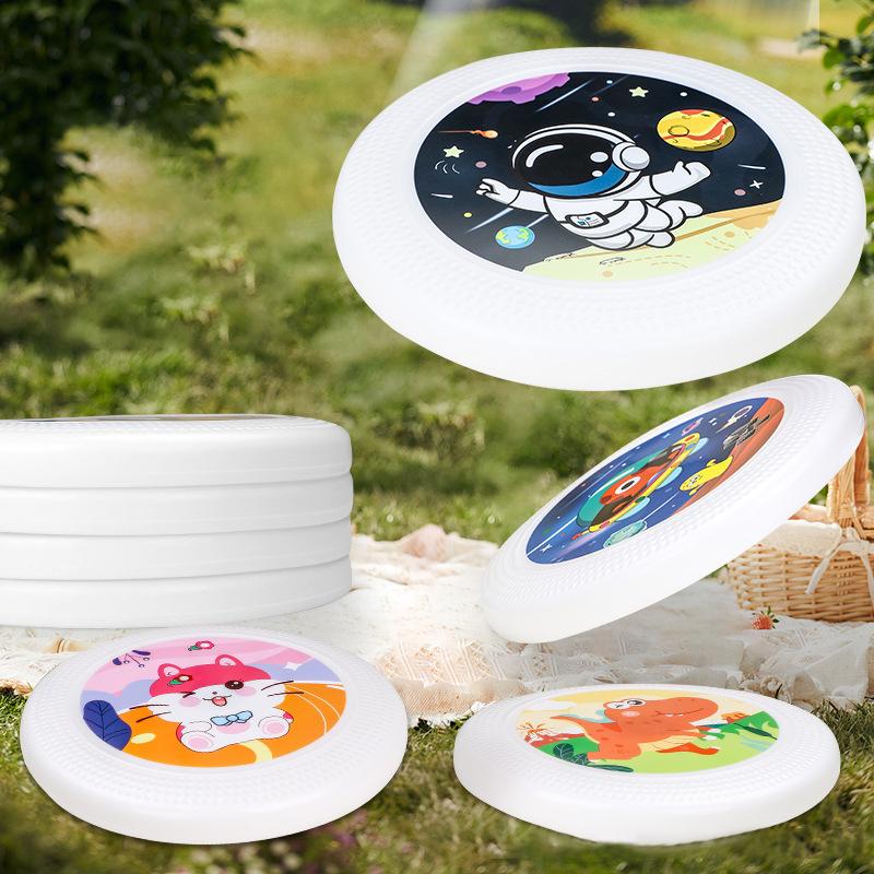 Non-Toxic Outdoor Led Flying Saucer Children Fashion Silicone Toy Ufo Training Parent-Child Game Interactive Toy Pet Dog Flying Saucer