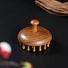 Wooden Scalp Massager Brush Head Relaxation Hair Growth Massage