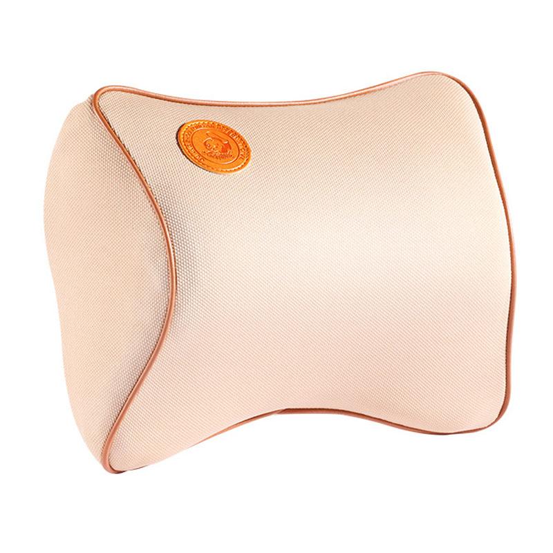 Comfortable Car Headrest Seat Head Neck Rest Massage Memory Foam Cushion Support For 95% Cars Office Chair