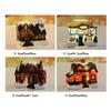 Brightness LED Light Up Mini Village House Scene Christmas Decorresin Christmas House Xmas Ornament
