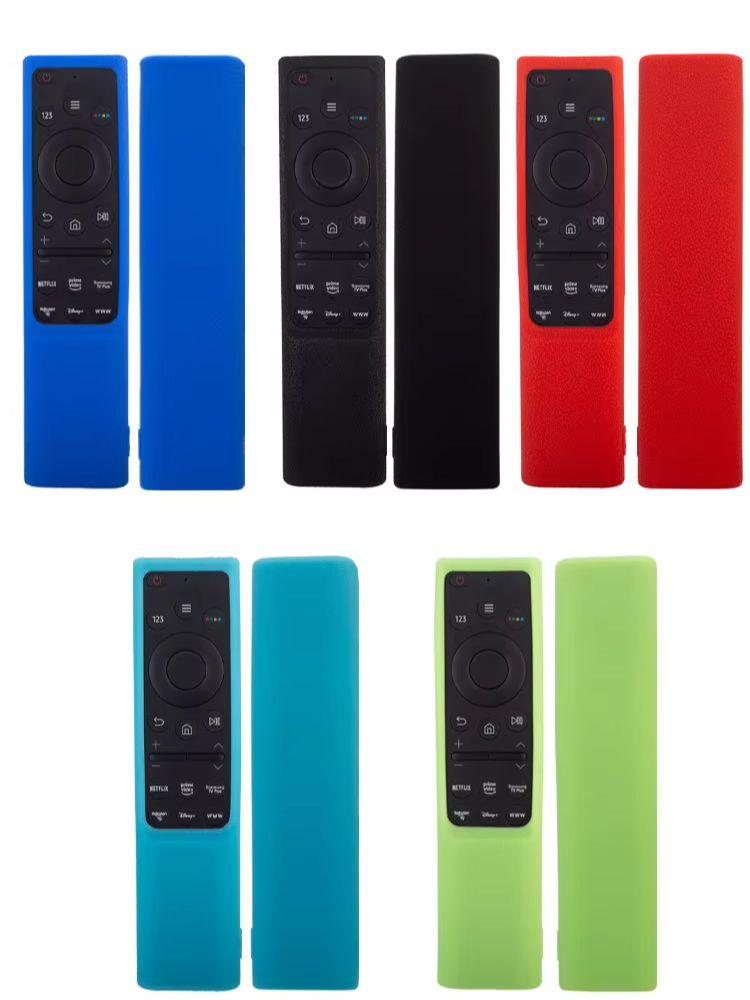 Smart Tv Remote Control Case Silicone Anti-slip Cover Compatible For 2026 Samsung Tm2280ecobn59 Solar Remote Control