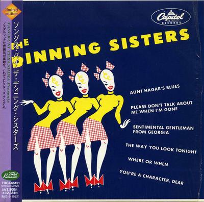 CD DINNING SISTERS - Songs By The Dinning Sisters TOCJ66151PROMO Capitol 2002 Japan ObiJazz Used