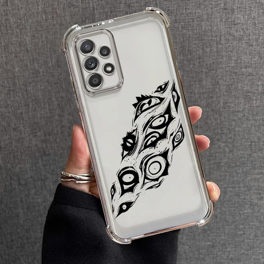 Totenkopf Cool Weiche Hülle für Samsung Galaxy A24 A16 A33 A21s A15 A26 A13 A25 A35 A36 A52 A17