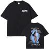 Singer Aitana Cuarto Azul Album Graphic T-shirt Men's Women Fashion Pop Music T Shirts Unisex Cotton Casual Oversized Streetw...