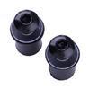 Black Windshield Screw Rubber Nuts Kit Fit for Yamaha Apex Nytro SRX RX1 Vector Phazer V Max Snowmobile