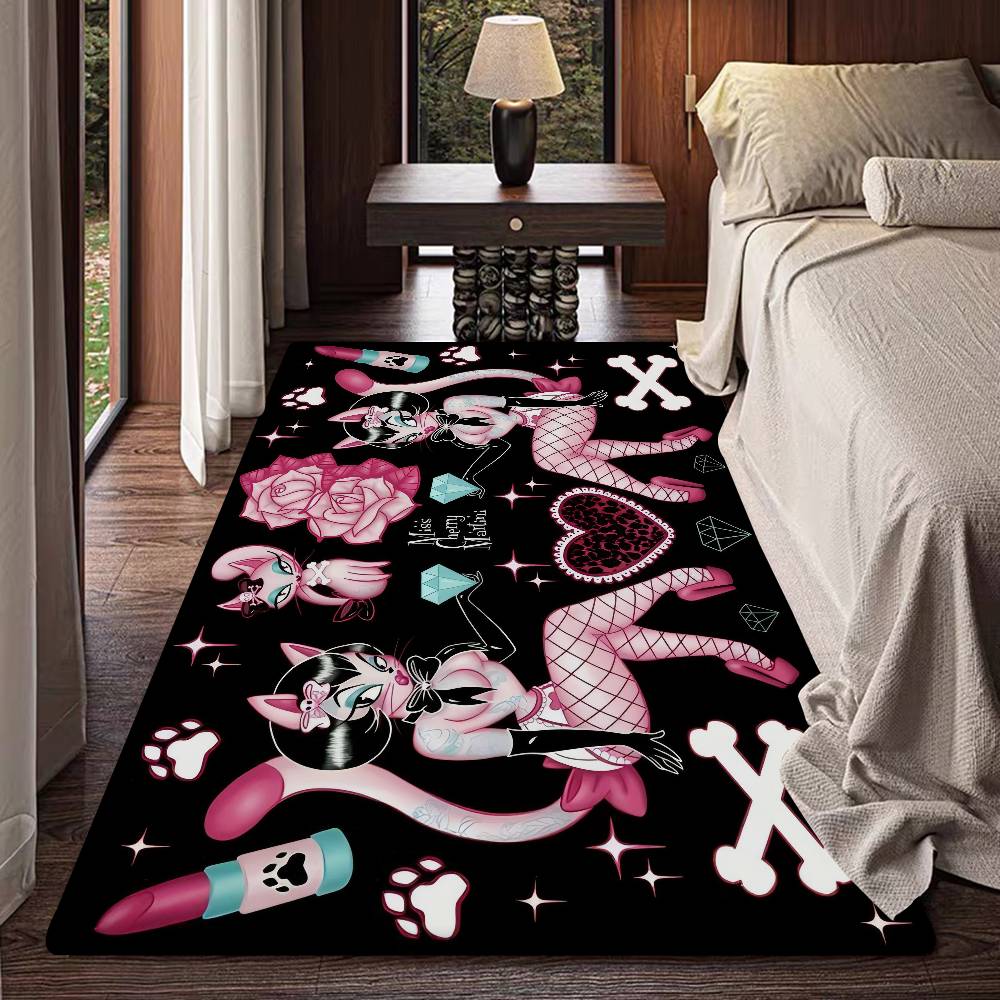 

Anime Claudette Barjoud Bathroom Mat Anti-slip Absorb Water Long Strip Cushion Bedroon Mat Welcome Doormat 50x80cm