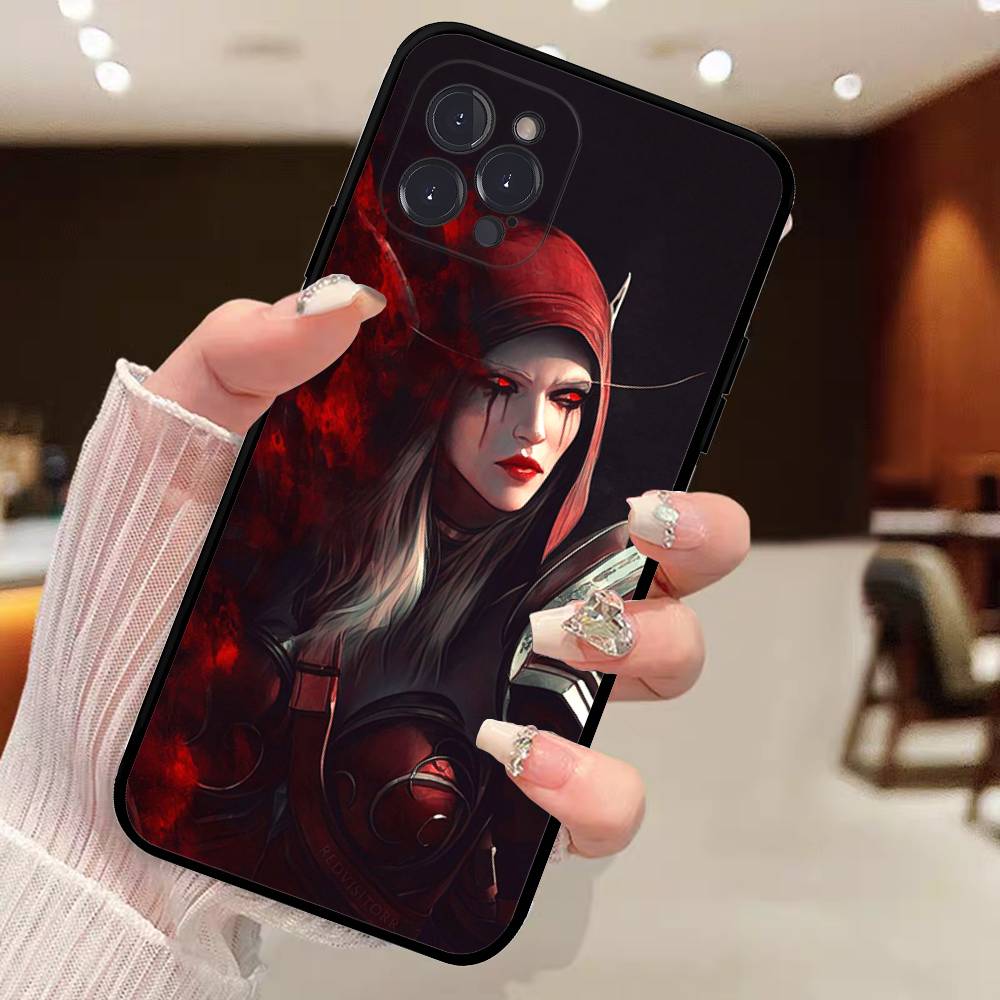 

W-World Of W-Warcraft Game Retro Phone Case For IPhone 17 16 14 15 13 12 11 Pro Max Plus Silicone Soft Cover iPhone 16pro max