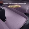 Dark Blue L06 Full Coverage Floor Mats Set for 2025 Car Interior Modification