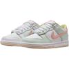 Nike Dunk Low GS White Barely Green Orange Pink Kids Sneakers IV2861181