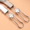 Portable Stainless Steel Camping Cutlery Set: Fork, Spoon, Chopsticks, Folding Yuanbao Spoon, Alloy Fork