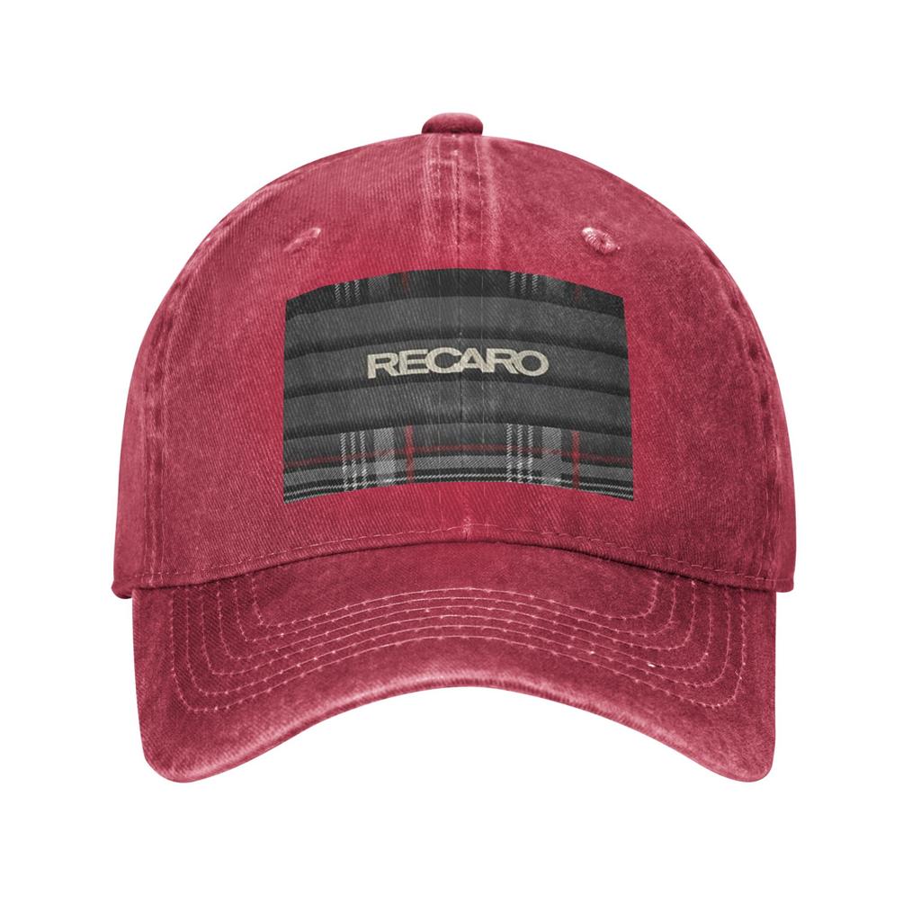 Tartan Plaid Recaros Denim Cap Casual Baseball Caps Adjustable Hat Summer Unisex Baseball Hats