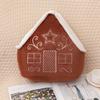 Christmas Snow House Snow Garland Candy Plush Pillow Festive Atmosphere Decoration Ornaments Gift Cushion Hug