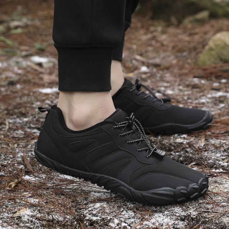 Warm Winter Hiking Shoes Men Women Plush Outdoor Sneakers Non-slip Casual Sports Shoes for Trekking Camping Walking