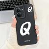 For Xiaomi Poco C85 4G Lucky Initial Letter Phone Case For Poco C85 C 85 4G Soft Silicone Shockproof Cases Bumpers