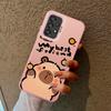 Cute Capibala Case For Samsung For Galaxy A13 A17 A23 A16 A34 A14 A32 A15 A24 A25 A12 Soft Shell