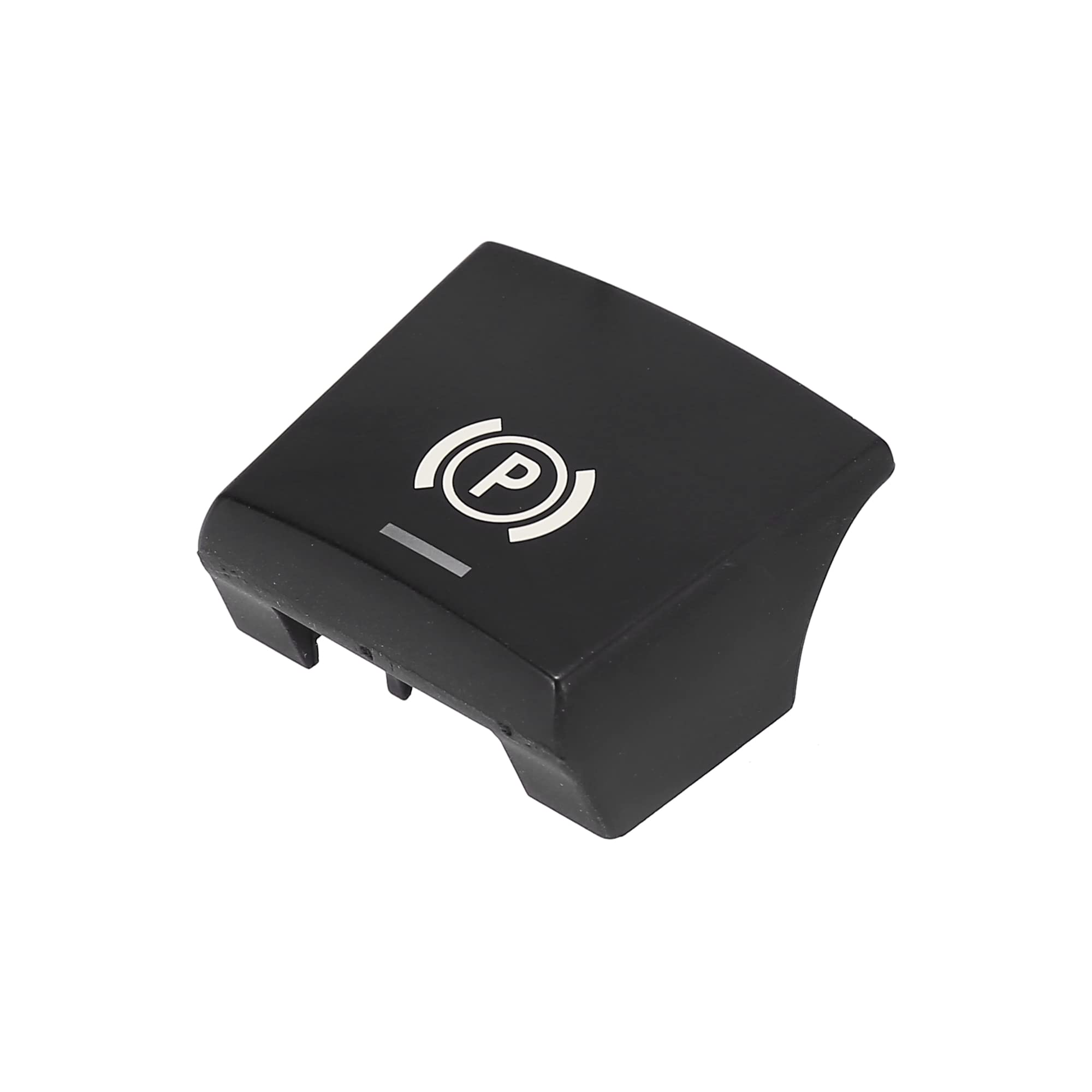 

X AUTOHAUX Накладка на кнопку переключателя стояночного тормоза автомобиля, Электронный переключатель парковки, Накладка на кнопку P, Комплект для замены, Короткий стиль, Ножки, Совместимый