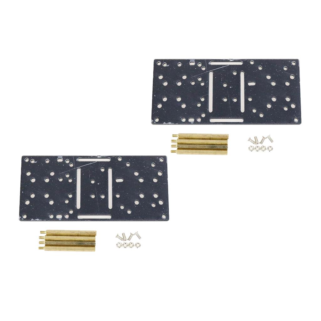 2 Wheel Car Chassis DIY Acrylic Plate Panel