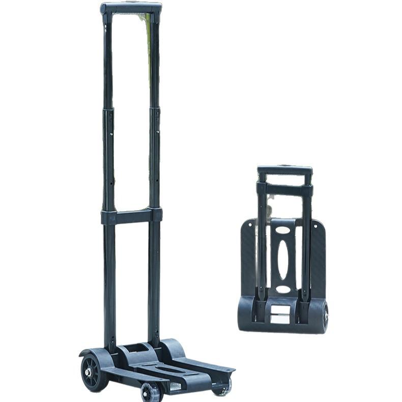 Foldable Two-Wheel Handcart for Groceries and Luggage
