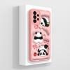 Fun Case For Samsung A73 Aesthetic Soft Liquid Silicone Funda For Samsung Galaxy A73 5G Phone Back Cover With Camera Protection