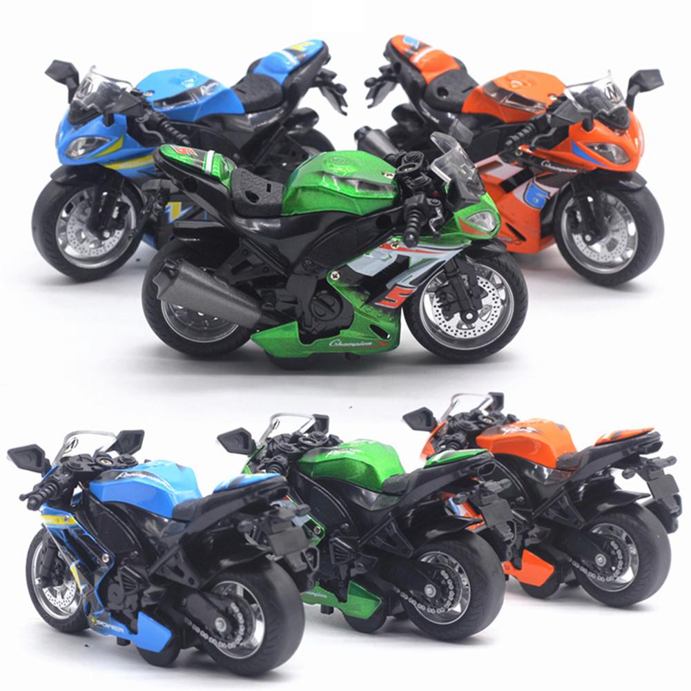Con Pull Music Modello di motocicletta Simulazione di apprendimento Giocattolo per bambini