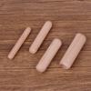 100Pcs/Pack Round Wooden Dowel Pins 6*40Mm 8*40Mm 10*40Mm Cabinet Drawer Round Fluted Diy Woodworking For Dowel Jigs Drill