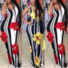 Stunning Plus Size Lady Floral Boho Party Bodycon Maxi Dress For Elegant Occasions