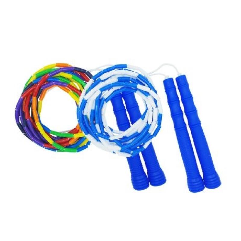 Domestically produced JJR group slim beaded jump rope 4.2M 2-person double-added set of 2