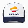 Berretto da baseball Repsol per sport all'aperto cappellino regolabile cappelli estivi in rete fresca traspiranti cappello da corsa