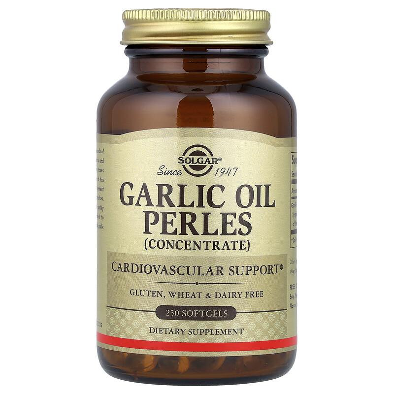 Garlic Oil Perles, Concentrate, 250 Softgels (1 Mg Per Softgel)