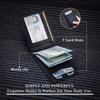 Carbon Fiber RFID Leather Wallet: Multi-Card Slot, Money Clip, Coin Purse, Anti-Theft, Men's Card Holder.