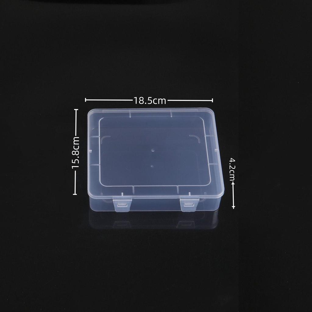 Cutie Plastic PP Rectangulară Translucidă Cutie Ambalaj Mică Cutie Material Transparentă Cutie Depozitare Transparentă Cu Capac