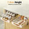 1pcs Pull Out Drawer For Cabinet Slide Out Shelf Multi-Purpose Cabinet Organizer Heavy Duty Slide Out Pantry Shelves For Kitchen