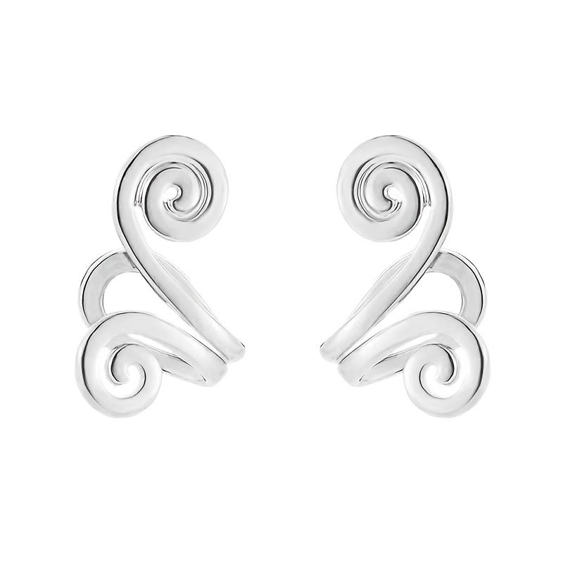 2pcs Fashionable Ear Clip Without Ear Holes, Comfortable To Wear, Simple Style Suitable for Both Men and Women, Suitable for Daily Wear, Birthday