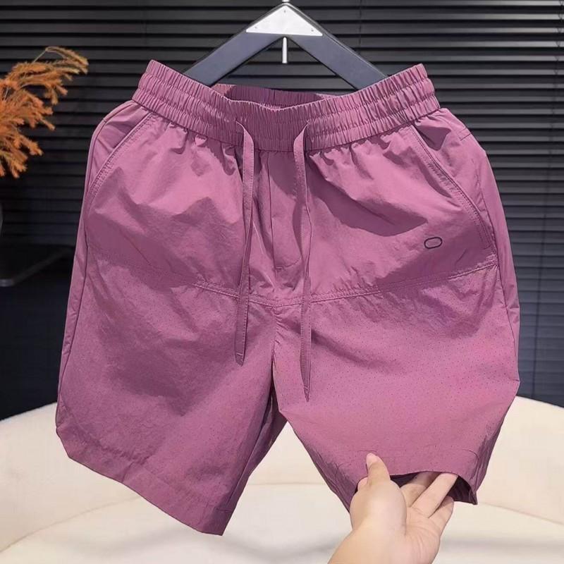 Mens Straight Leg Shorts Trendy Printed Casual 5 Inch Pants Teens
