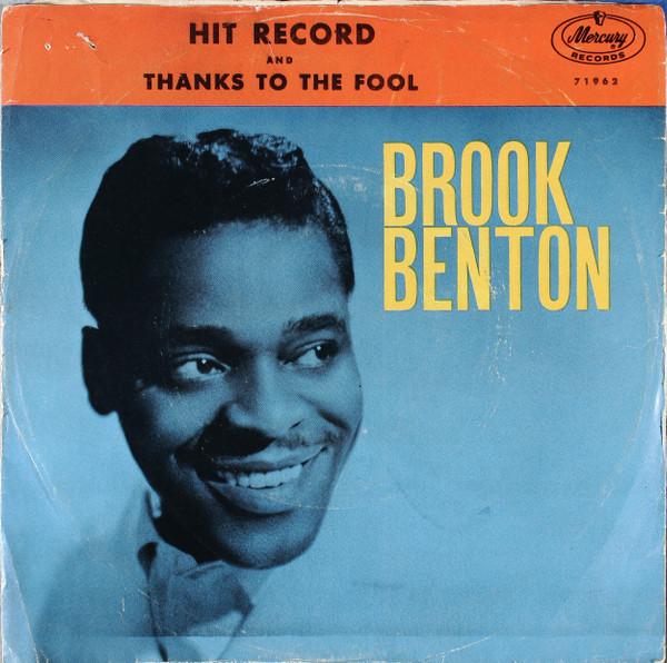 

7inch Record BROOK BENTON - Hit Record 71962 Mercury 1962 US Soul/Funk Used