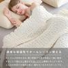 [NERUS Authentic] Smart-i Towel Blanket, Crinkled Blanket, Gauze Blanket, Oren, 140x200cm, Thin, Machine Washable, Smoky Purple