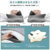 CHxxy Pillow for Neck Pain Ergonomic Side Sleeper Pillow with Removable for Adults Relief, Cover, Breathable, Gray,