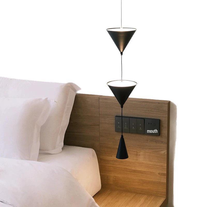 Creative Minimalist Hourglass Floor Lamp: Living Room, Bedroom Bedside, Wall Decoration, Ambient Light, Small Pendant Light